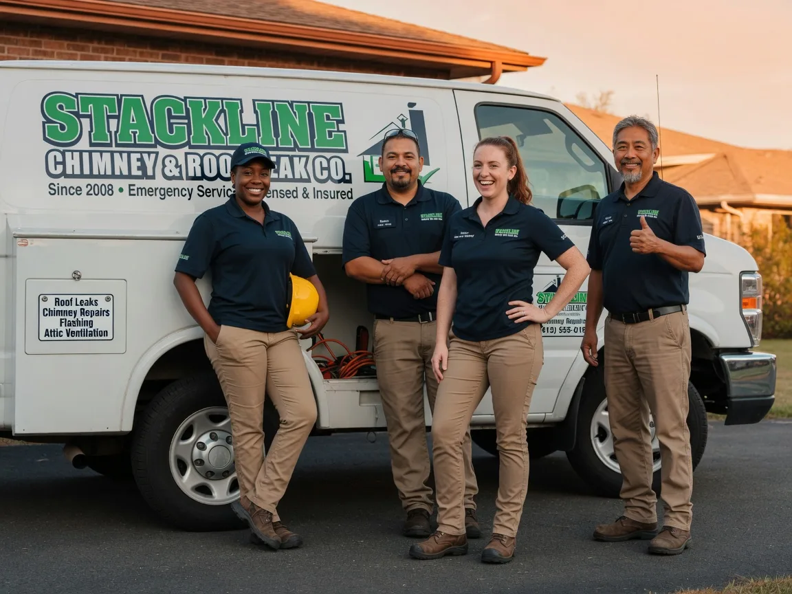 Chimney flashing repair company in Given, WV